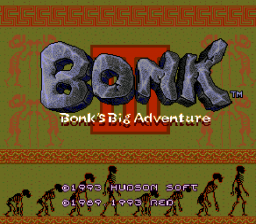 Screenshot Bonk III : Bonk's Big Adventure