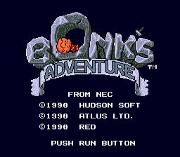 Screenshot Bonk's Adventure