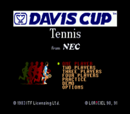 Screenshot Davis Cup Tennis