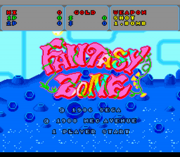 Screenshot Fantasy Zone