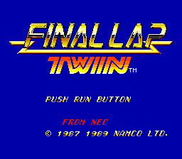 Screenshot Final Lap Twin