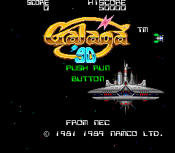 Screenshot Galaga '90