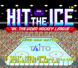 Screenshot Hit the Ice : The Video Hockey League