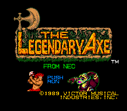 Screenshot The Legendary Axe
