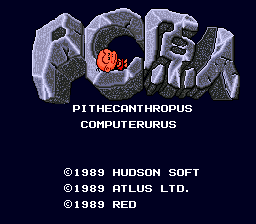 Screenshot PC Genjin : Pithecanthropus Computerurus