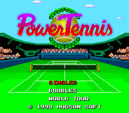 Screenshot Power Tennis