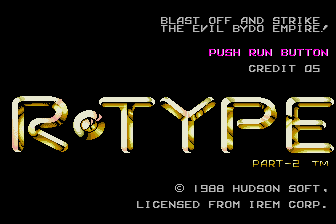 Screenshot R-Type II