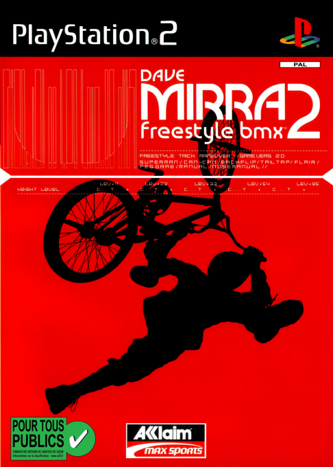 Dave Mirra Freestyle BMX 2