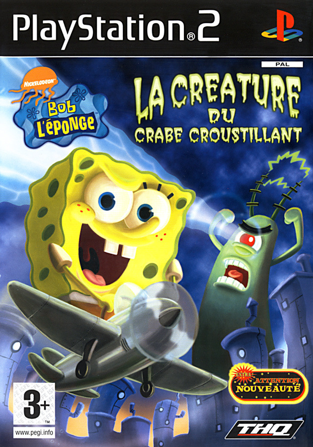 Bob L'eponge - La Créature Du Crabe Croustillant