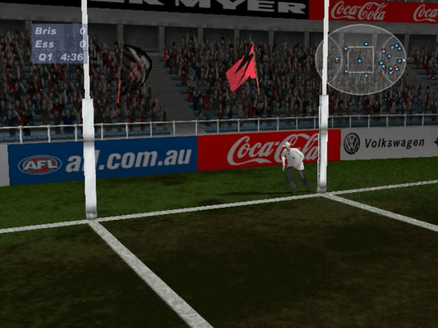 Screenshot AFL Live 2004 : Aussie Rules Football
