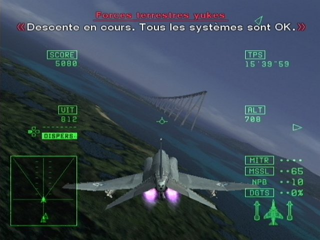 Screenshot Ace Combat : Squadron Leader