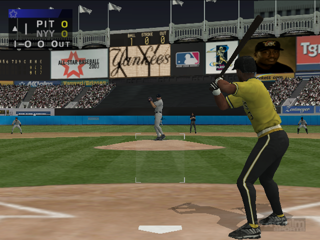 Screenshot All-Star Baseball 2003 featuring Derek Jeter
