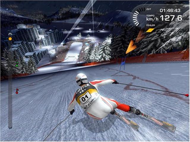 Screenshot Alpine Ski Racing 2007 : Bode Miller vs. Hermann Maier