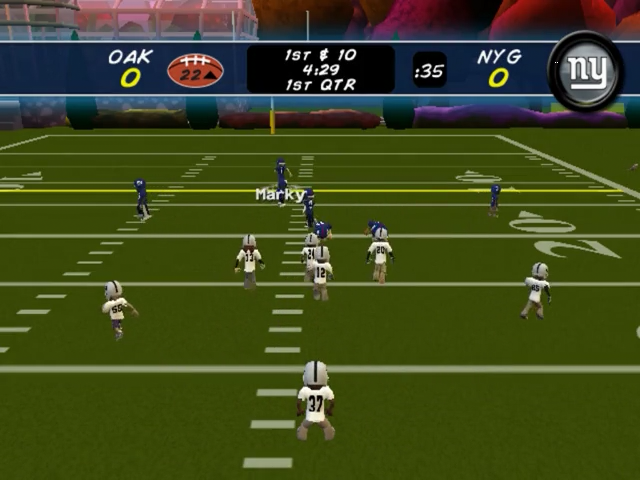 Screenshot Backyard Football '08