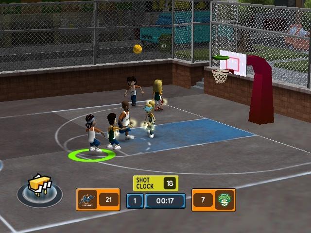 Screenshot Backyard Sports : Basketball 2007