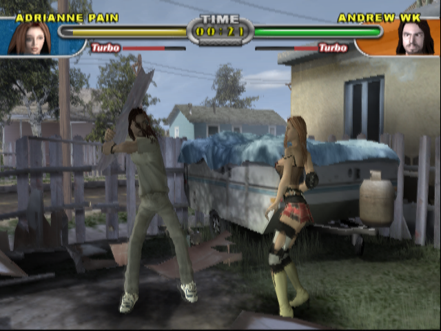 Screenshot Backyard Wrestling 2 : There Goes the Neighborhood