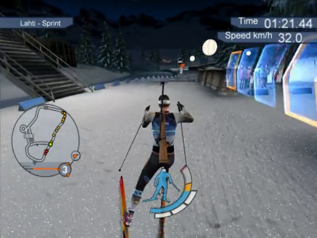 Screenshot RTL Biathlon 2008