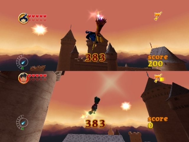 Screenshot Billy the Wizard : Rocket Broomstick Racing
