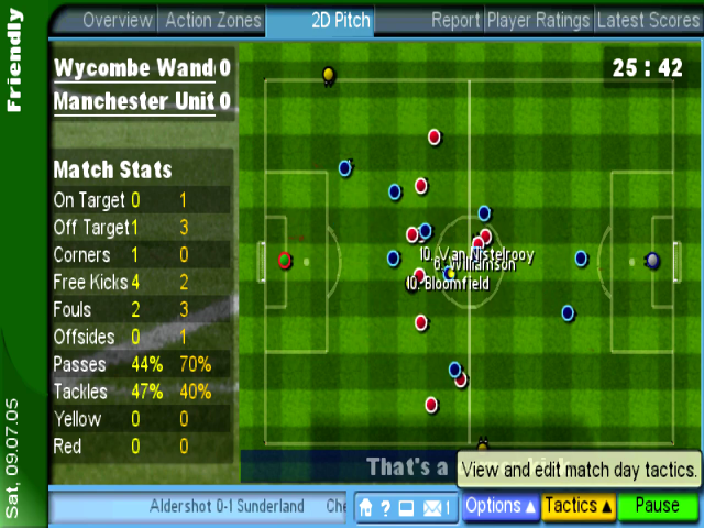 Screenshot L'Entraîneur 2006