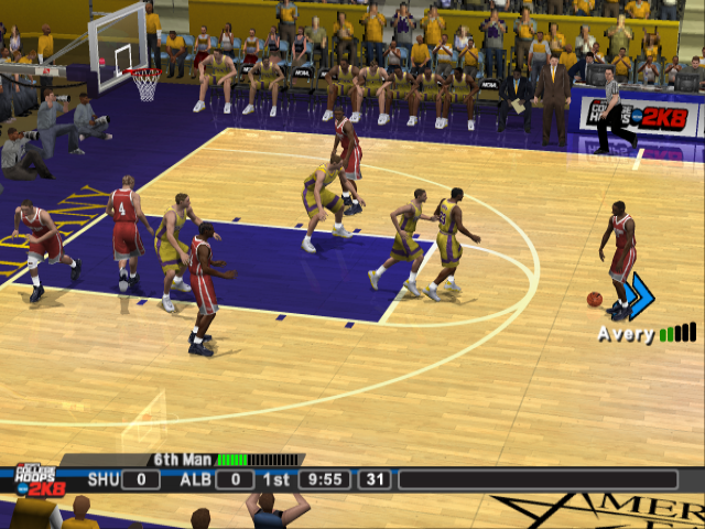 Screenshot College Hoops 2K8