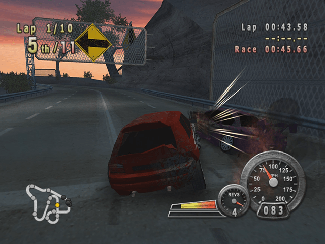 Screenshot Crash 'n' Burn