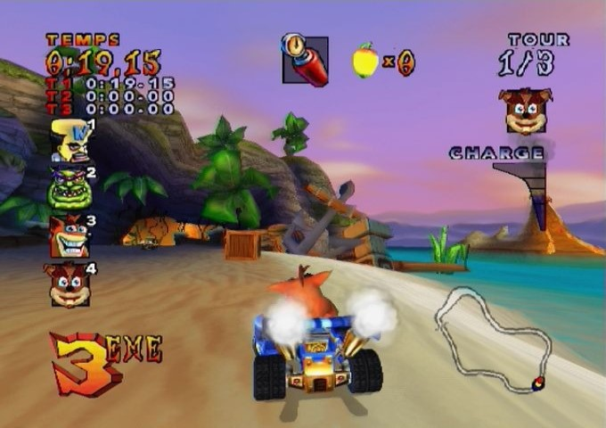Screenshot Crash Nitro Kart
