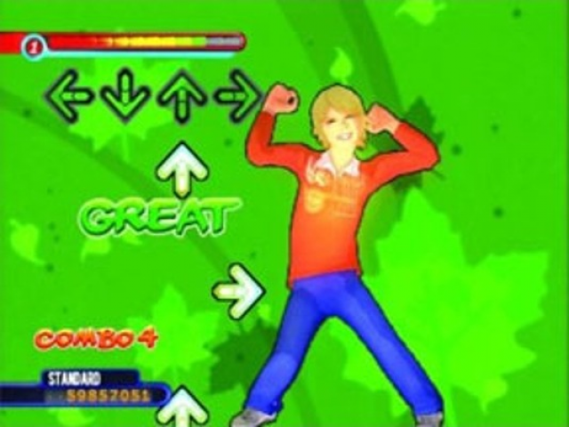 Screenshot Dance Dance Revolution : Disney Channel Edition