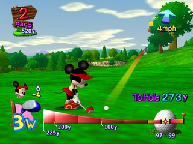 Screenshot Disney Golf