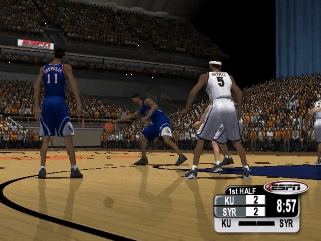 Screenshot ESPN College Hoops 2K5