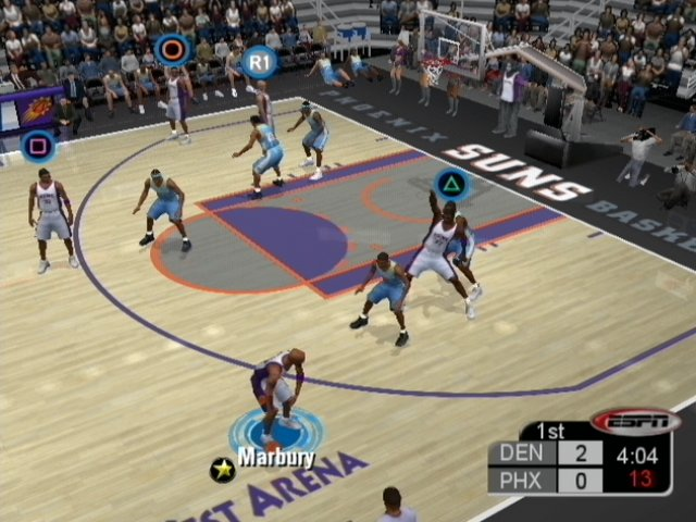 Screenshot ESPN NBA Basketball