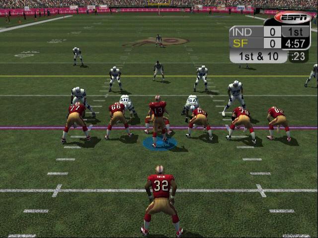 Screenshot ESPN NFL 2K5