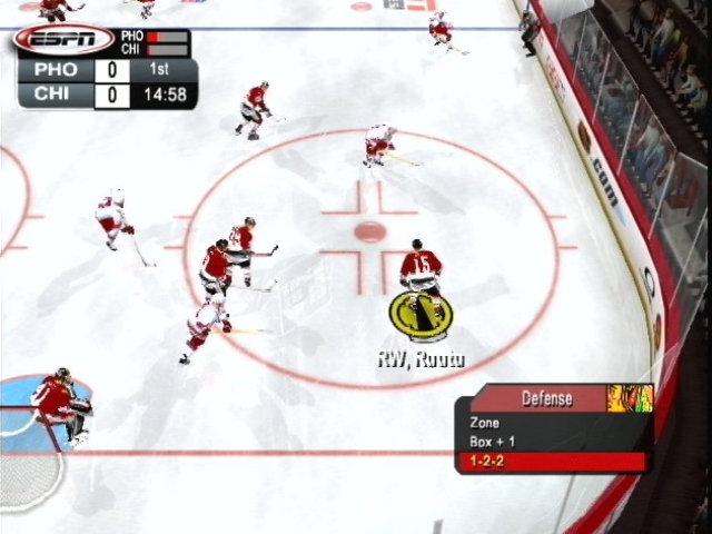 Screenshot ESPN NHL 2K5