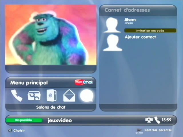 Screenshot EyeToy : Chat