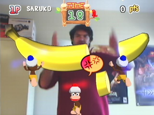 Screenshot EyeToy : Monkey Mania