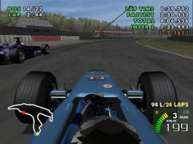 Screenshot F1 Racing Championship