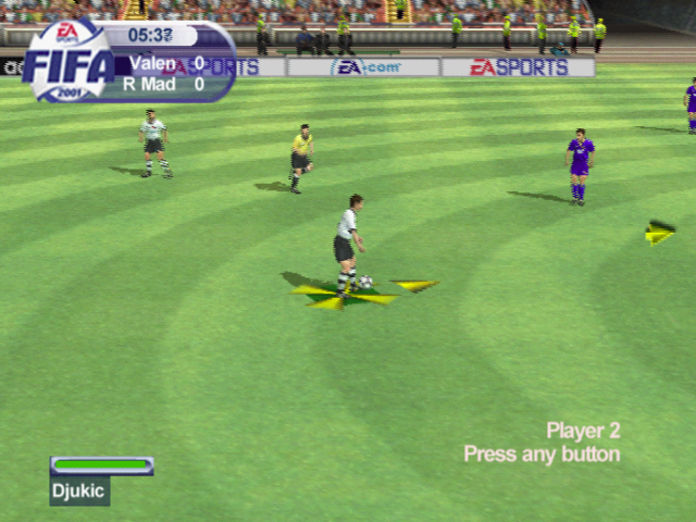Screenshot FIFA 2001
