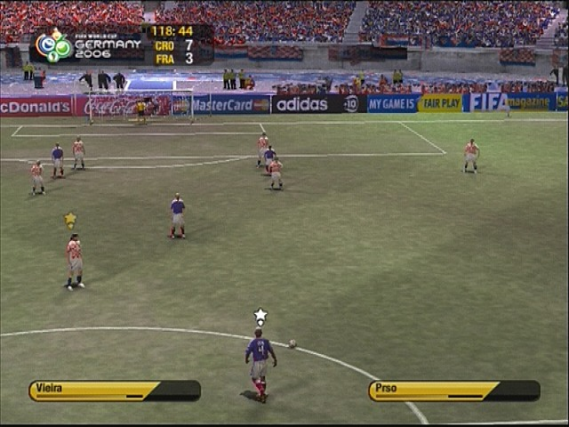 Screenshot Coupe du monde de la FIFA 2006