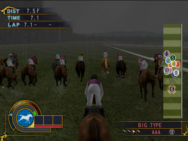 Screenshot Gallop Racer 2006