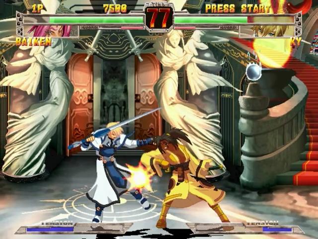 Screenshot Guilty Gear X