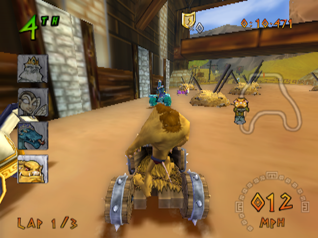 Screenshot Heracles : Chariot Racing