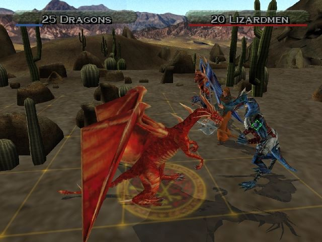 Screenshot Heroes of Might and Magic : Quest for the DragonBone Staff