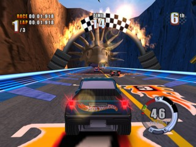 Screenshot Hot Wheels : Stunt Track Challenge