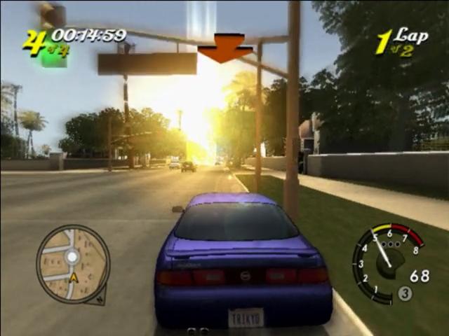 Screenshot L.A. Rush