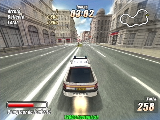 Screenshot Paris-Marseille Racing : Police Madness