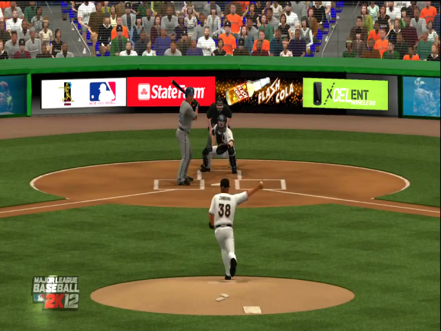 Screenshot Major League Baseball 2K12