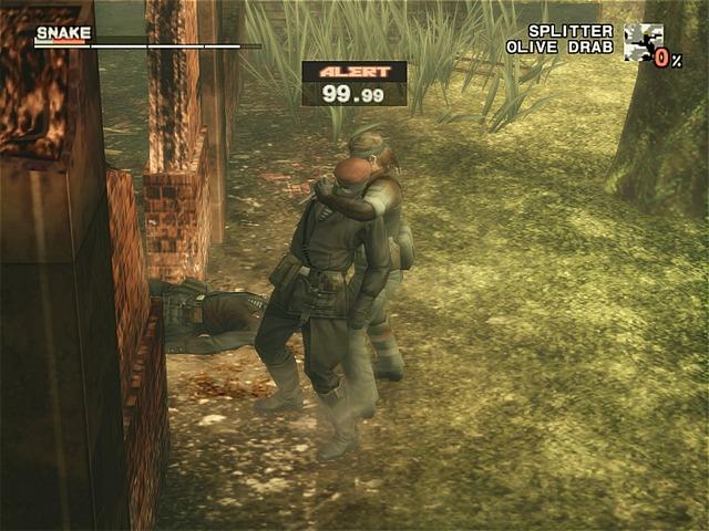 Screenshot Metal Gear Solid 3 : Snake Eater