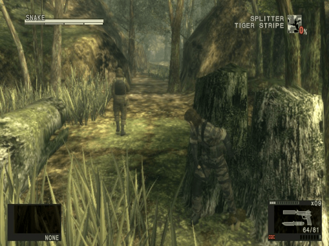 Screenshot Metal Gear Solid 3 : Subsistence