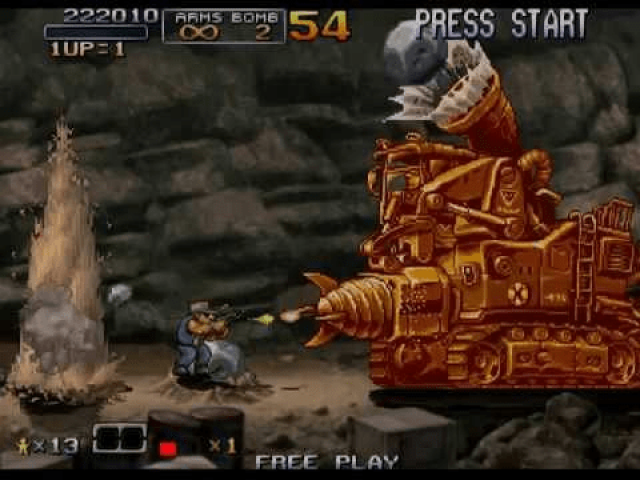 Screenshot Metal Slug Anthology