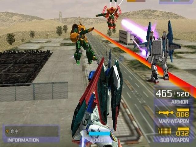 Screenshot Mobile Suit Gundam : Gundam vs. Zeta Gundam