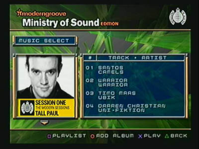 Screenshot Moderngroove : Ministry of Sound Edition